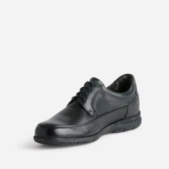 Fluchos Derby Confort En Cuir Noir -Caprices Chaussures Boutique WWWERM 10271406180 2