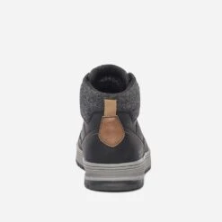 Boots à Lacet Noir Avec Col Textile 13 Boots à Lacet Noir Avec Col Textile -Caprices Chaussures Boutique WWWERM 10271880161 3