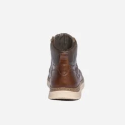 Basket Marron En Cuir -Caprices Chaussures Boutique WWWERM 10271880173 3