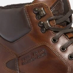 Basket Marron En Cuir -Caprices Chaussures Boutique WWWERM 10271880173 5