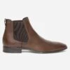 Chelsea Boots Marron En Cuir -Caprices Chaussures Boutique WWWERM 10271950060 0