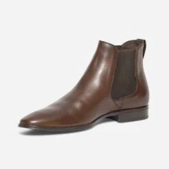 Chelsea Boots Marron En Cuir -Caprices Chaussures Boutique WWWERM 10271950060 2