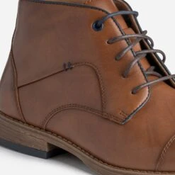 Chukka Boots Cognac En Cuir -Caprices Chaussures Boutique WWWERM 10271950149 5