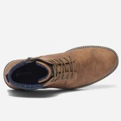 Boots Camel à Lacet -Caprices Chaussures Boutique WWWERM 10272010014 4