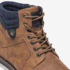 Boots Camel à Lacet -Caprices Chaussures Boutique WWWERM 10272010014 5