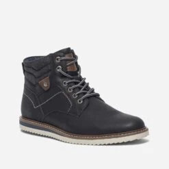 Boots Noir à Lacet -Caprices Chaussures Boutique WWWERM 10272010093 1