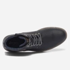 Boots Noir à Lacet -Caprices Chaussures Boutique WWWERM 10272010093 4