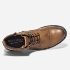 Boots JACK & JONES Marron En Cuir 12 Boots JACK & JONES Marron En Cuir -Caprices Chaussures Boutique WWWERM 10272010212 4