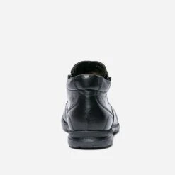 Boots FLUCHOS Noir En Cuir Fourré Avec Zips -Caprices Chaussures Boutique WWWERM 10272010385 3