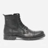 Boots à Lacet JACK & JONES Noir En Cuir -Caprices Chaussures Boutique WWWERM 10272010392 0