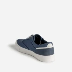 Tennis Bleu Marine En Toile 11 Tennis Bleu Marine En Toile -Caprices Chaussures Boutique WWWERM 10272470006 3