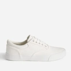 Tennis Blanche En Toile