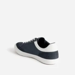 Tennis Bleu Marine En Toile -Caprices Chaussures Boutique WWWERM 10272470208 3
