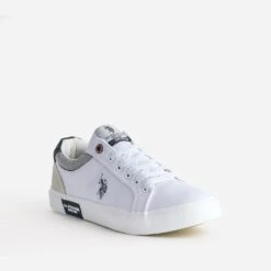 Tennis U.S. POLO ASSN. Blanche En Toile 9 Tennis U.S. POLO ASSN. Blanche En Toile -Caprices Chaussures Boutique WWWERM 10272470211 1