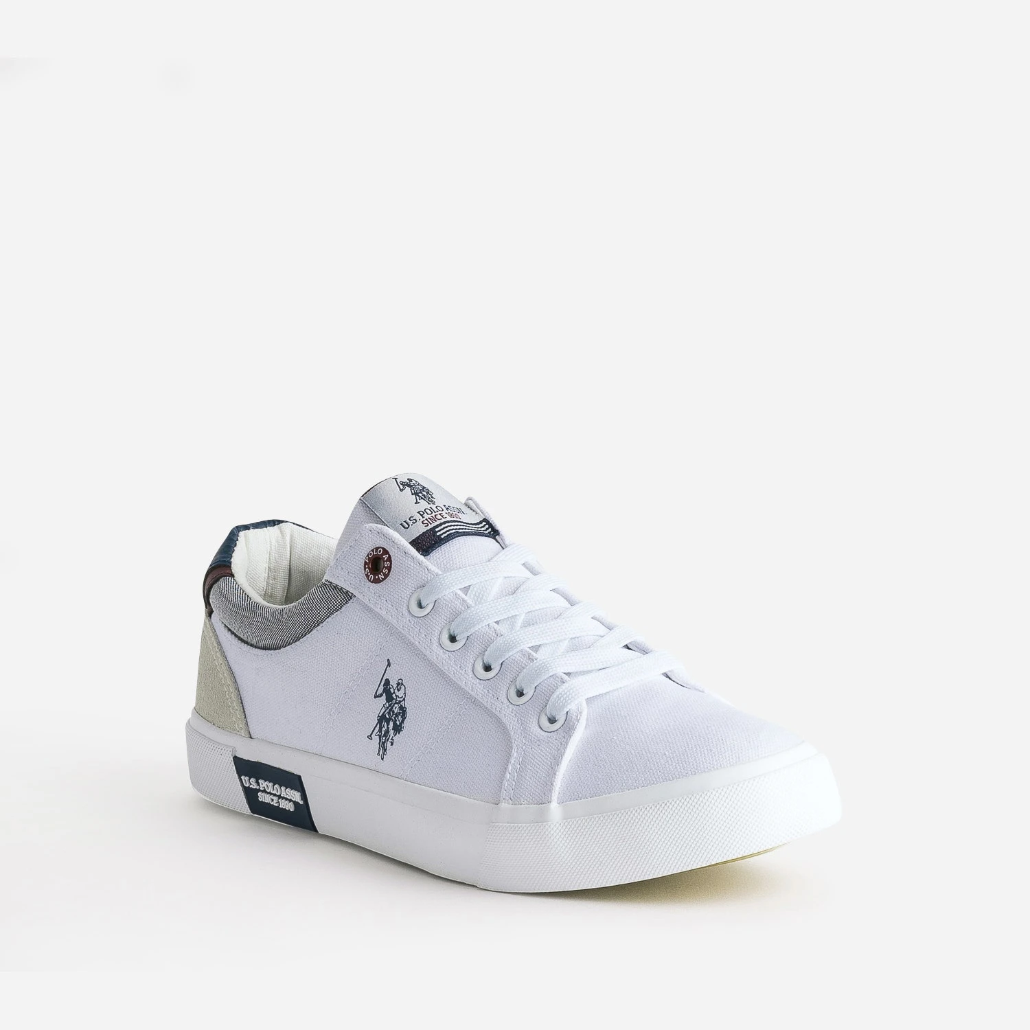 Tennis U.S. POLO ASSN. Blanche En Toile 4 Tennis U.S. POLO ASSN. Blanche En Toile – Image 2