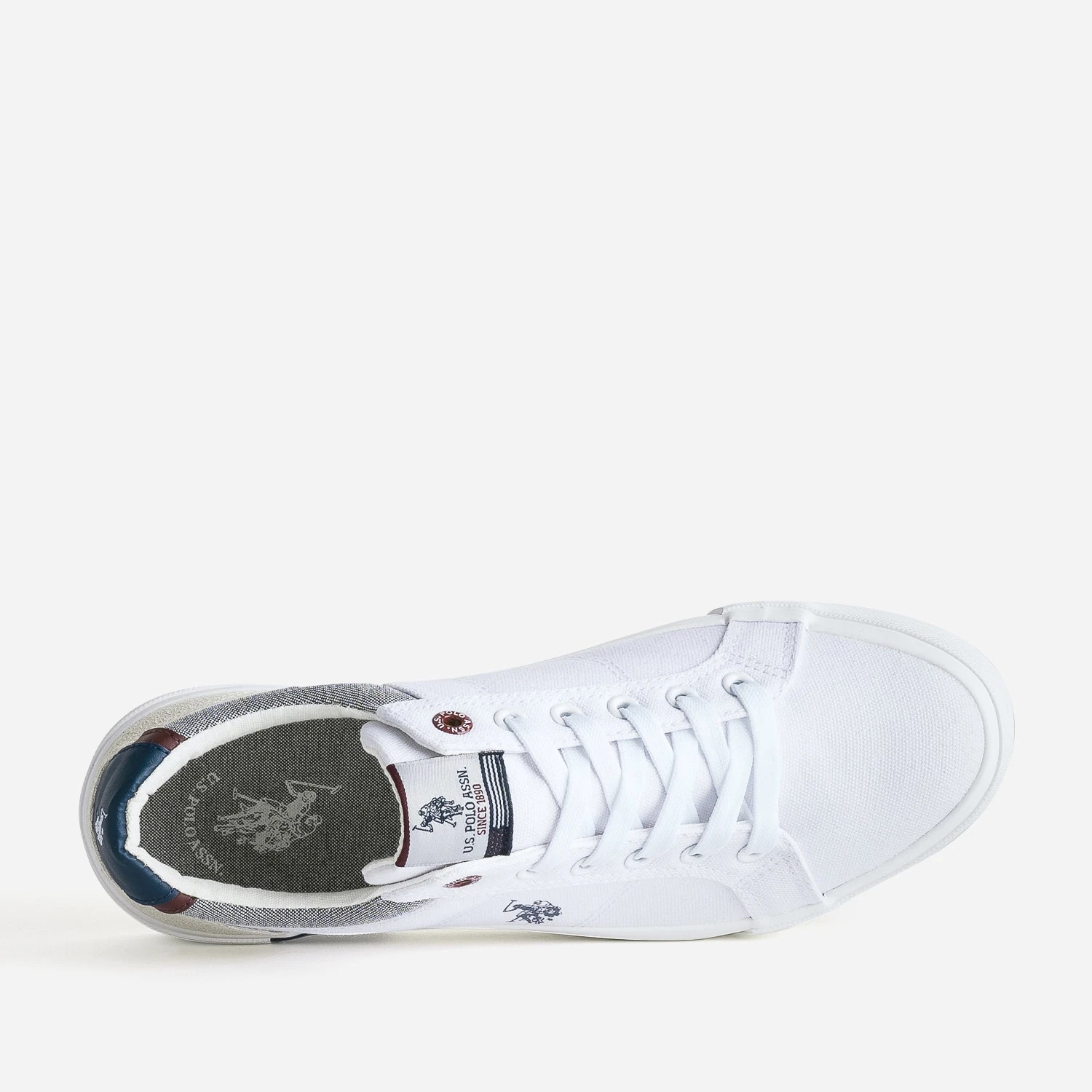 Tennis U.S. POLO ASSN. Blanche En Toile 7 Tennis U.S. POLO ASSN. Blanche En Toile – Image 5