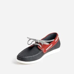 Chaussure-bateau TBS Bleu Marine Et Rouge En Cuir -Caprices Chaussures Boutique WWWERM 10272510011 2