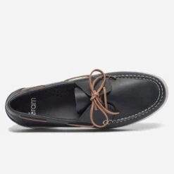 Chaussure Bateau Marine En Cuir -Caprices Chaussures Boutique WWWERM 10272510075 4