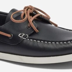 Chaussure Bateau Marine En Cuir -Caprices Chaussures Boutique WWWERM 10272510075 5