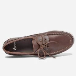 Chaussure Bateau Marron En Cuir -Caprices Chaussures Boutique WWWERM 10272510076 4