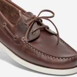 Chaussure Bateau Marron En Cuir -Caprices Chaussures Boutique WWWERM 10272510076 5