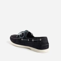 Chaussure Bateau Marine En Cuir Velours -Caprices Chaussures Boutique WWWERM 10272510086 3
