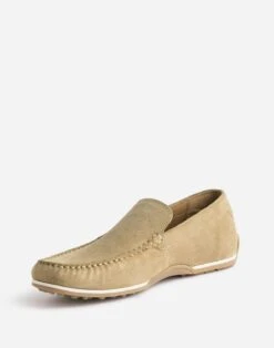 Mocassin Beige En Cuir Velours -Caprices Chaussures Boutique WWWERM 10272580019 2