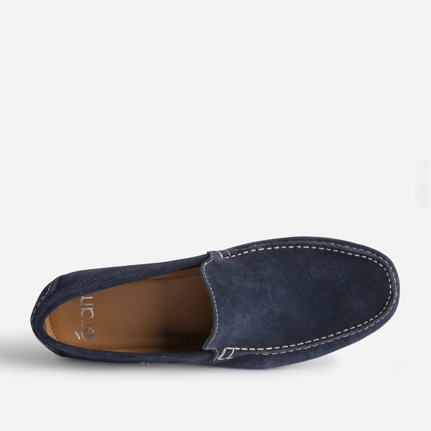 Mocassin Bleu Marine En Cuir Velours 8 Mocassin Bleu Marine En Cuir Velours – Image 6