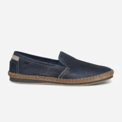 Slip-on FLUCHOS Marine En Cuir Perforé