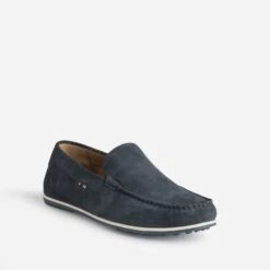 Mocassin Marine En Cuir Velours 11 Mocassin Marine En Cuir Velours -Caprices Chaussures Boutique WWWERM 10272580115 1