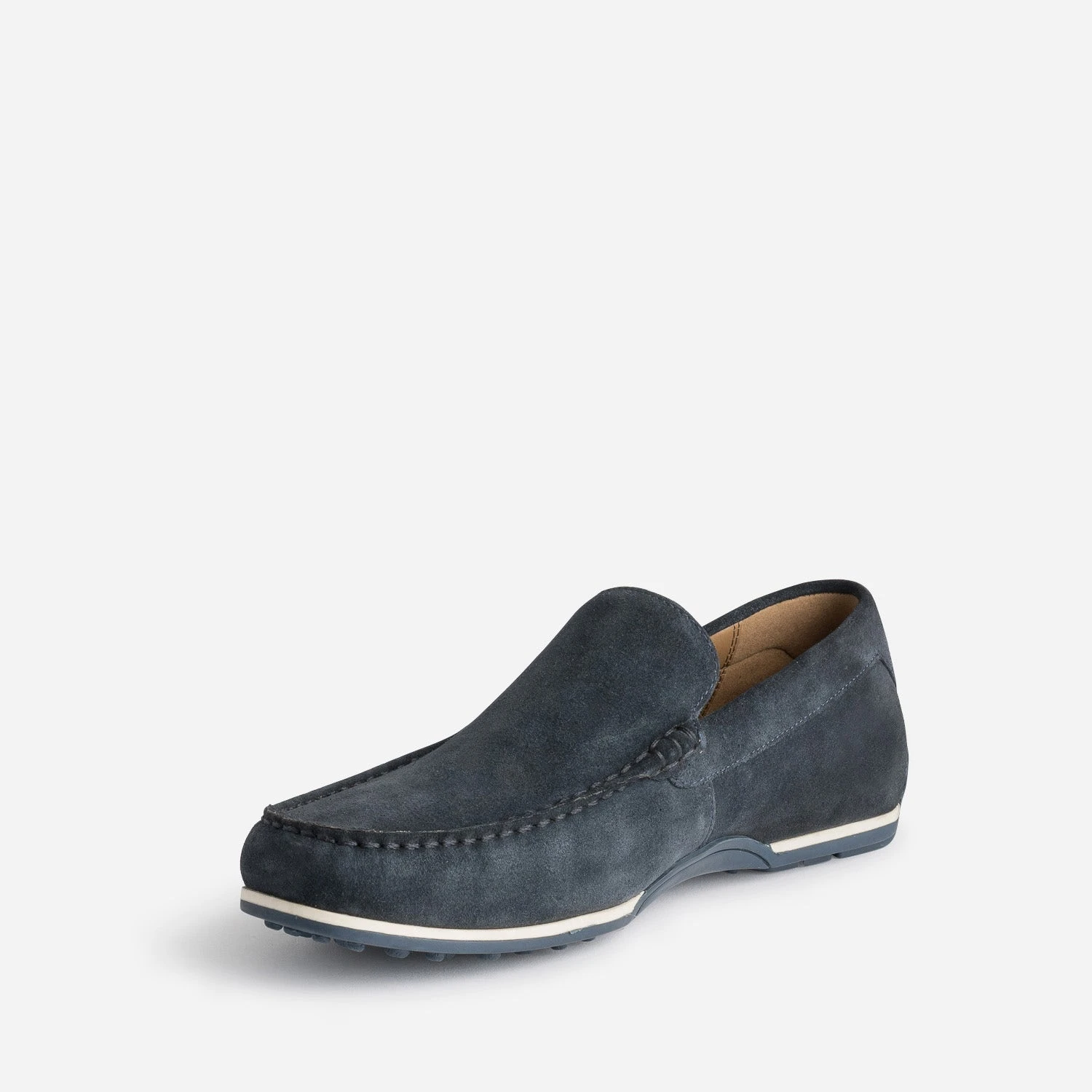 Mocassin Marine En Cuir Velours 6 Mocassin Marine En Cuir Velours – Image 4