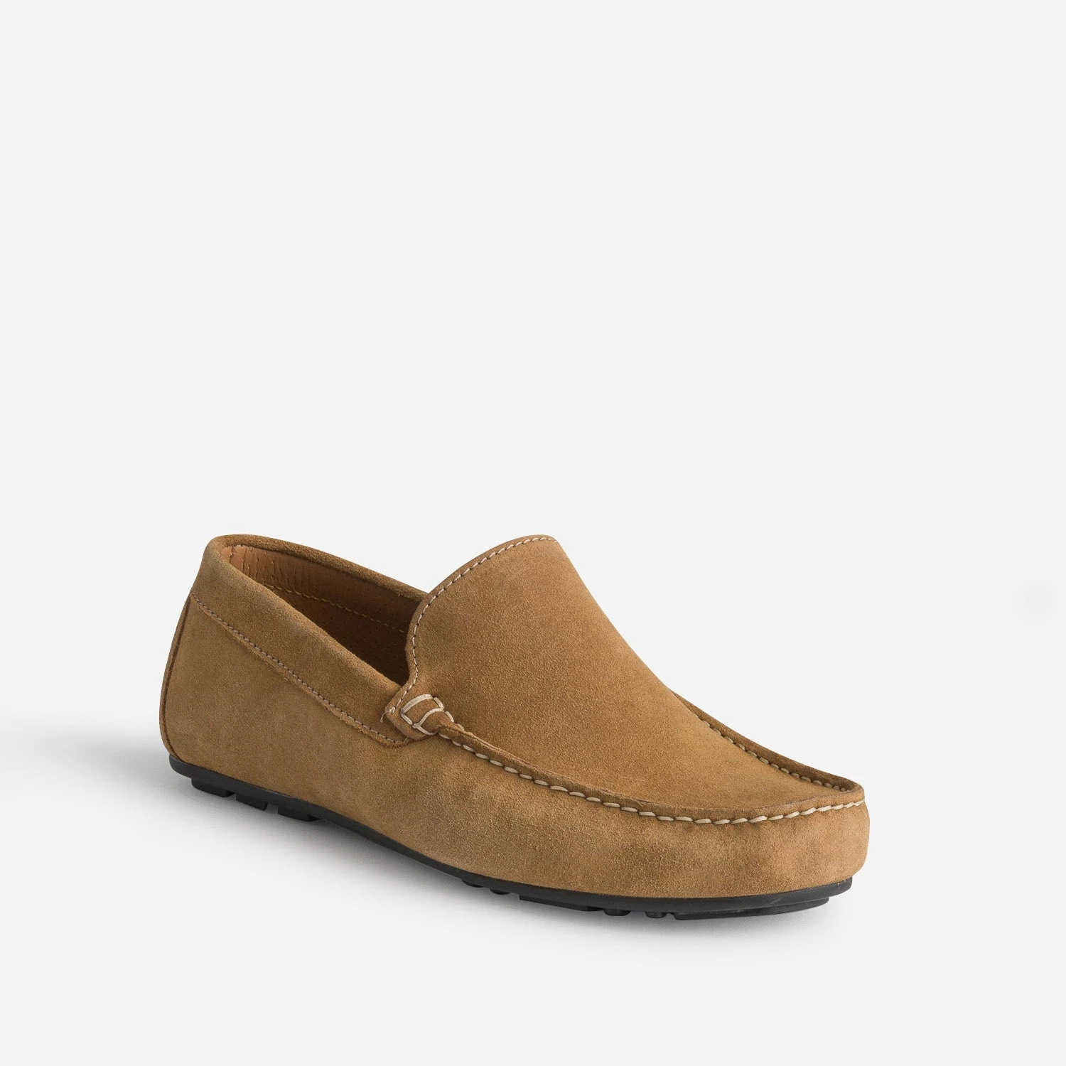 Mocassin Camel En Cuir Velours 5 Mocassin Camel En Cuir Velours – Image 3