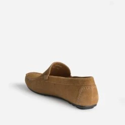 Mocassin Camel En Cuir Velours 13 Mocassin Camel En Cuir Velours -Caprices Chaussures Boutique WWWERM 10272580123 3