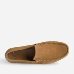 Mocassin Camel En Cuir Velours 14 Mocassin Camel En Cuir Velours -Caprices Chaussures Boutique WWWERM 10272580123 4