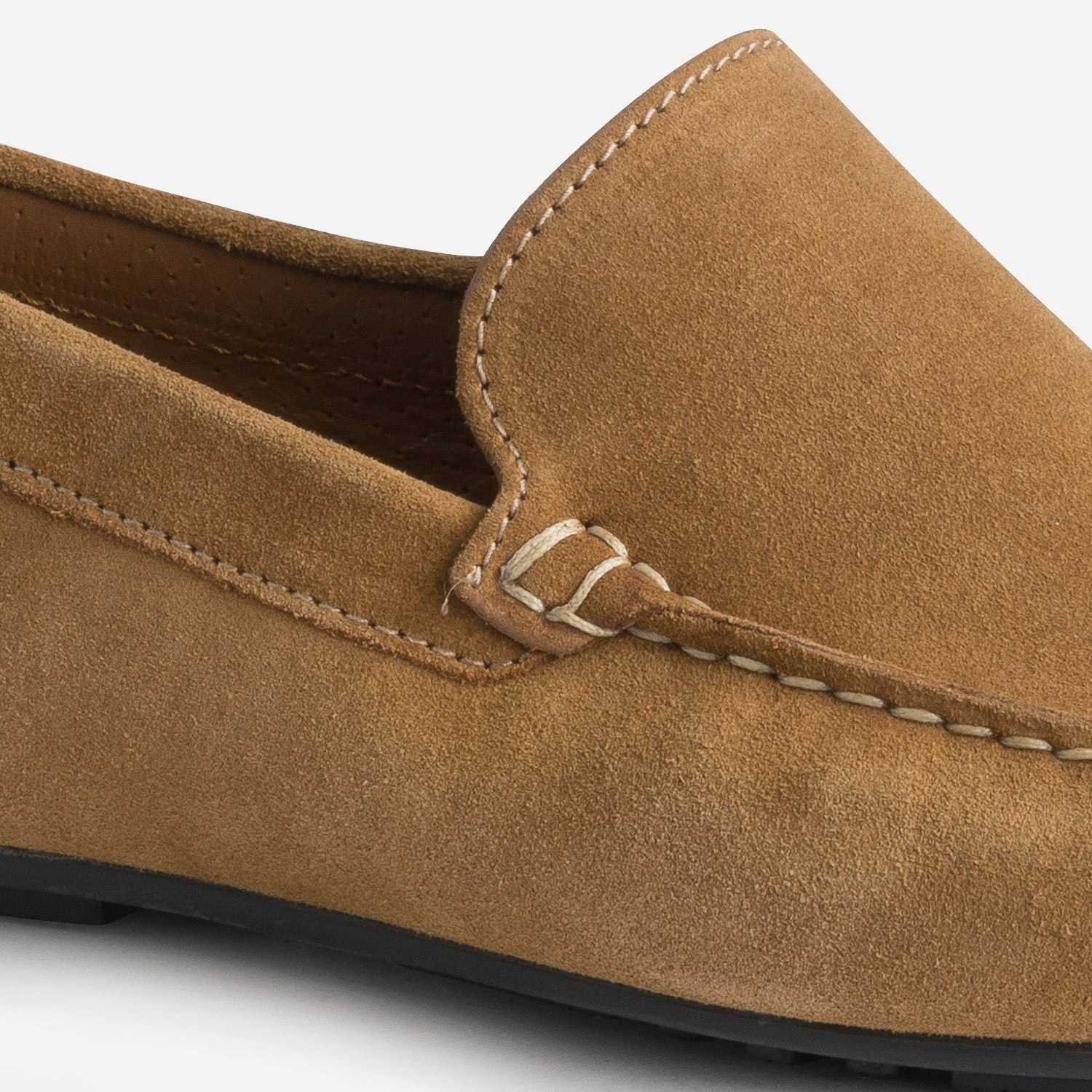 Mocassin Camel En Cuir Velours 9 Mocassin Camel En Cuir Velours – Image 7