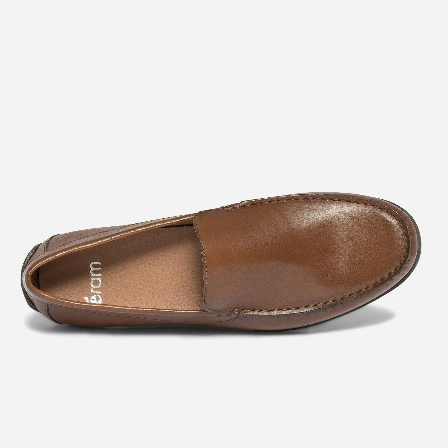 Mocassin Marron En Cuir 8 Mocassin Marron En Cuir – Image 6