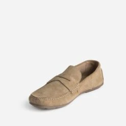 Mocassin Beige éco-conçu En Cuir Velours -Caprices Chaussures Boutique WWWERM 10272580133 2