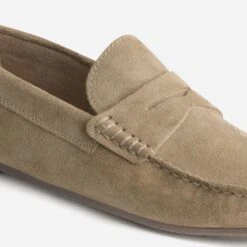 Mocassin Beige éco-conçu En Cuir Velours -Caprices Chaussures Boutique WWWERM 10272580133 5