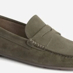 Mocassin Kaki éco-conçu En Cuir Velours -Caprices Chaussures Boutique WWWERM 10272580134 5