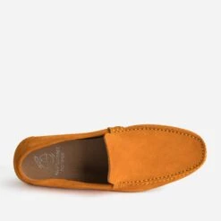 Mocassin Orange éco-conçu En Cuir Velours -Caprices Chaussures Boutique WWWERM 10272580136 4