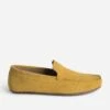 Mocassin Jaune éco-conçu En Cuir Velours