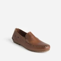 Slip-on FLUCHOS Cognac En Cuir -Caprices Chaussures Boutique WWWERM 10272580140 1