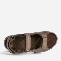 Sandale Marron En Cuir à Scratchs -Caprices Chaussures Boutique WWWERM 10272690000 4