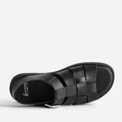 Sandale Noire En Cuir 12 Sandale Noire En Cuir -Caprices Chaussures Boutique WWWERM 10272690002 4