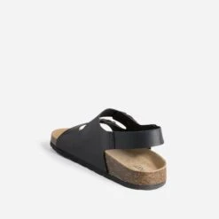 Sandale Anatomique Noire En Cuir -Caprices Chaussures Boutique WWWERM 10272690004 3