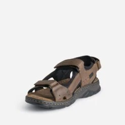 Sandale TBS Marron En Cuir à Scratchs -Caprices Chaussures Boutique WWWERM 10272690065 2