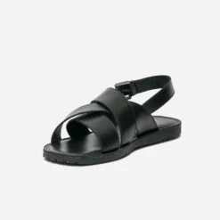 Sandale Noire En Cuir éco-conçu -Caprices Chaussures Boutique WWWERM 10272690066 2