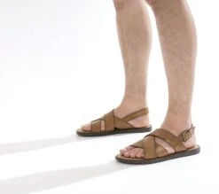 Sandale Camel En Cuir éco-conçu -Caprices Chaussures Boutique WWWERM 10272690067 10