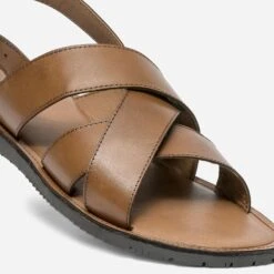 Sandale Camel En Cuir éco-conçu -Caprices Chaussures Boutique WWWERM 10272690067 4