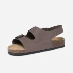 Sandale Anatomique Marron En Cuir -Caprices Chaussures Boutique WWWERM 10272690069 2